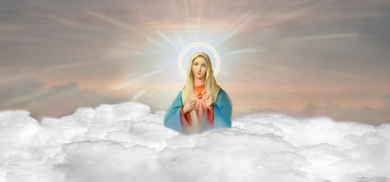 Immaculate Heart Bronze Clouds (Spanish)